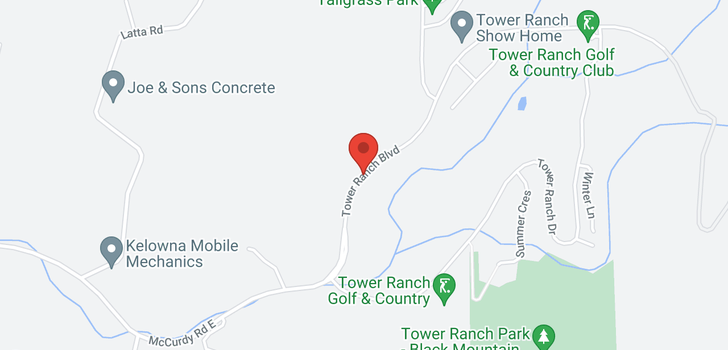 map of 1609 Tower Ranch Boulevard